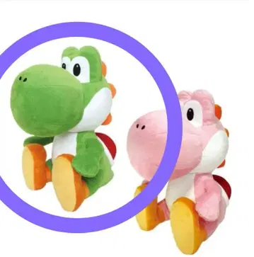 슈퍼 마리오 빅 사이즈 봉제 인형 앉은 요시