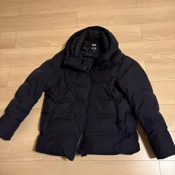 UNIQLO 심리스 다운 네이비 XL