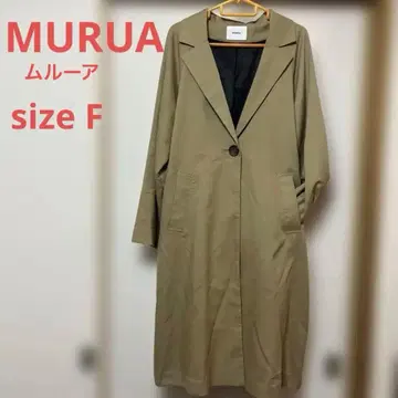 품절 모델 무루아 MURUA 스테디셀러 트렌치코트 sizeF