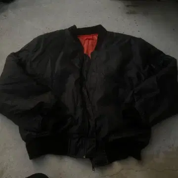 MA-1 플라이트 자켓 블랙