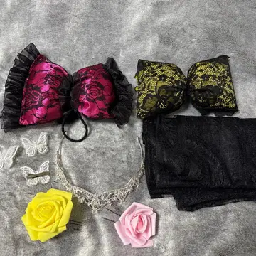 올림머리, 체육대회용 헤어 액세서리 세트