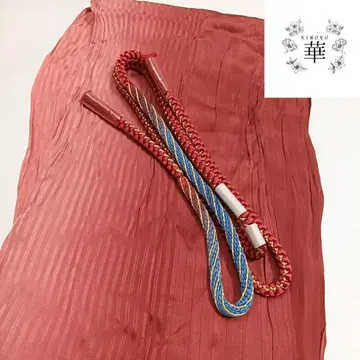 Z 허리띠 세트 오비 장식 천 브라운 마루구미 후리소데