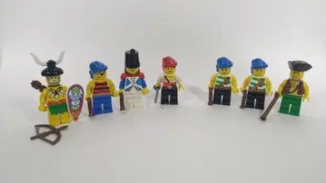 레고 미니 피규어 남해의 용사 해적 파이리츠 롱고족 7체 묶음 판매