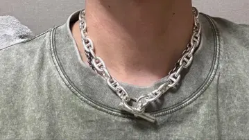 blatto 마린 체인 MM 앵커 체인 만텔 실버 925