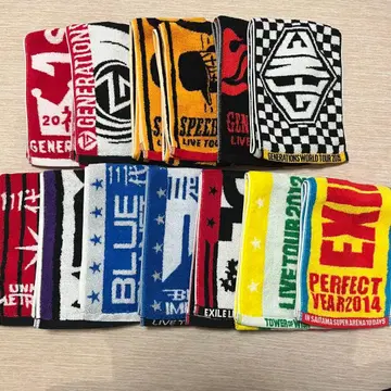 EXILE 3JSB GENERATIONS 머플러 타월 세트