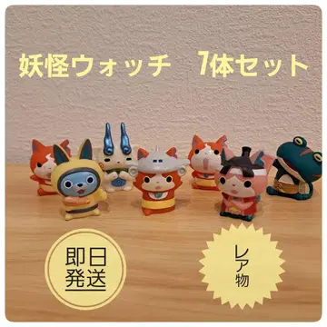 득득 세트 상품 요괴워치 피규어 7체 세트