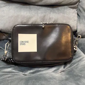 CONVERSE STARS 블랙 숄더백