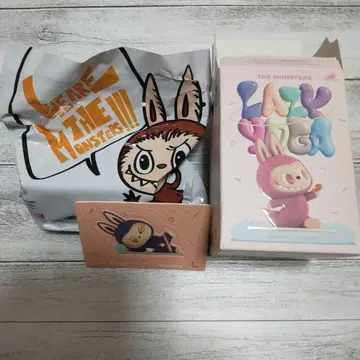 러브브 THE MONSTERS Lazy Yoga 시리즈 POPMART
