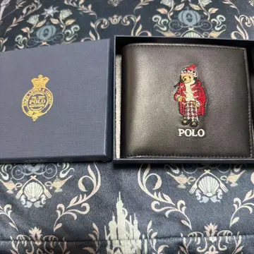 [선착순!] 택 포함 미사용 새상품 폴로베어 2단 접이식 지갑
