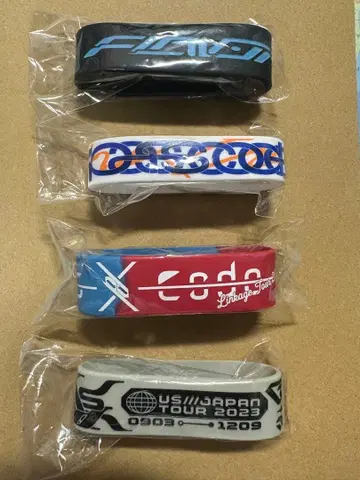 PassCode 러버밴드 4개 세트 묶음 판매 미개봉