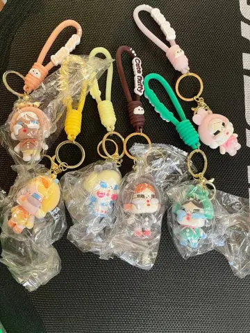 크라이 베이비 키링 6개 세트