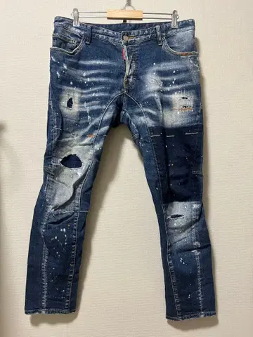 DSQUARED2 데미지 데님 사이즈 52