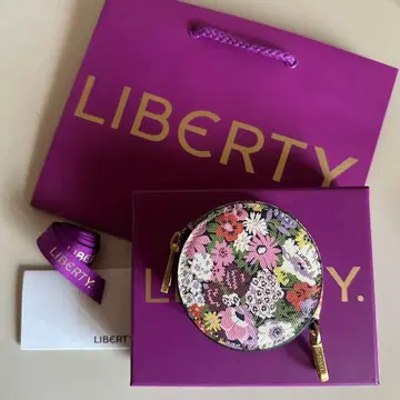 LIBERTY LONDON 꽃무늬 코인 케이스