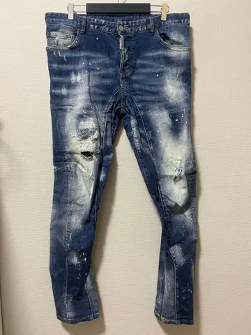 DSQUARED2 데미지 데님 사이즈 52