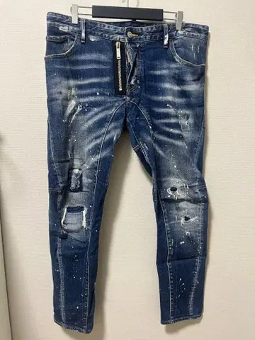 DSQUARED2 데미지 데님 사이즈 52