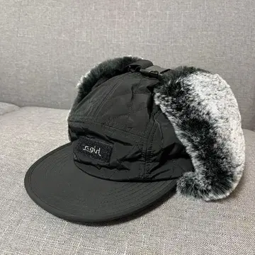 [새상품급] x-girl 플라이트 캡 블랙