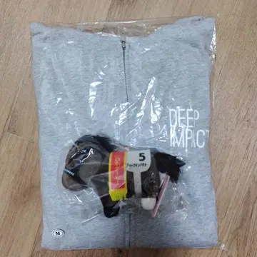 미사용 딥 임팩트 기념 후드티 경마 노던 호스 파크 굿즈