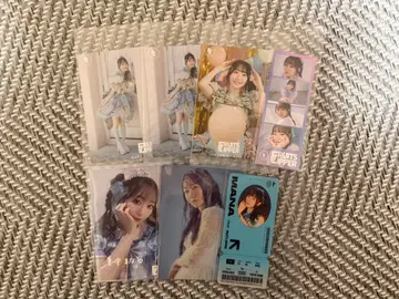 FRUITSZIPPER 마나카 마나 포토 카드 씰 카드 후루파