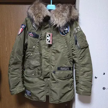 PANDIESTA 퍼 포함 밀리터리 자켓 M