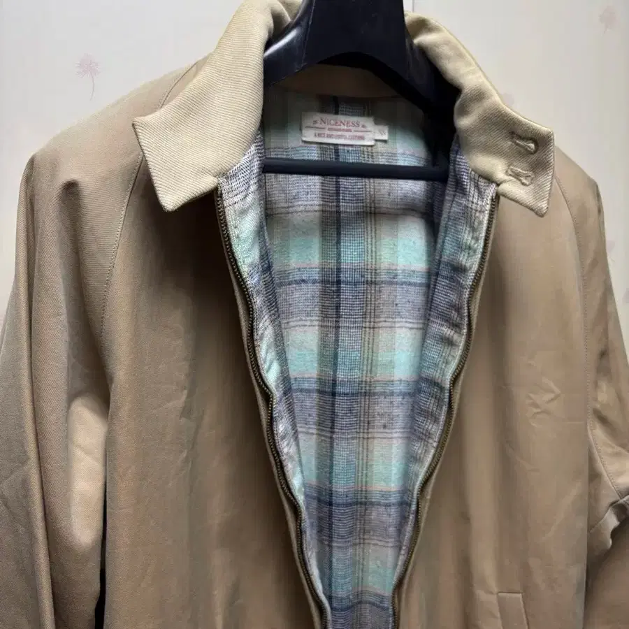 niceness prodigy ハリントンジャケット ベージュ niceness prodigy ハリントンジャケット ベージュ - メルカリ