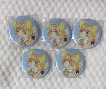 카드캡터 사쿠라 캔뱃지 사쿠라 5개 세트