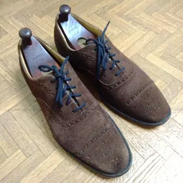 처치 디플로맷 스웨이드 브라운 7 25.5 173