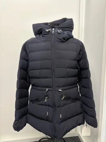 다운 페더 자켓 네이비 컬러