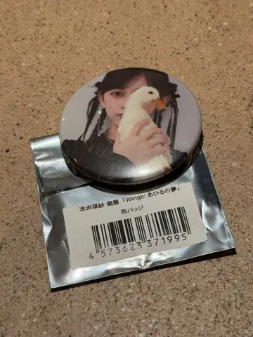 이케다 에레나 개인전 Wings 오리의 꿈 캔뱃지 노기자카2