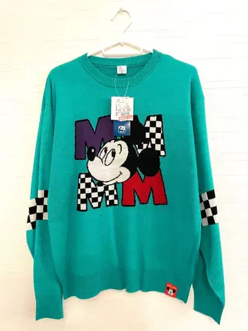 미사용 새상품! 진심 미키 니트 170