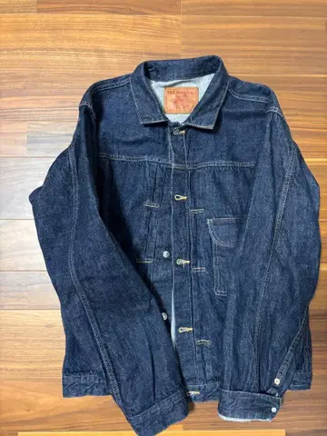 주말 가격 인하! TCB JEANS 다크 블루 데님 자켓