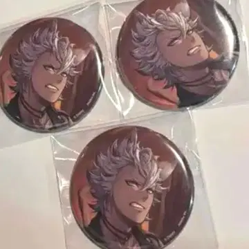 트위스티드 원더랜드 트위스테 캔뱃지 기숙사복 AGF 잭 x3