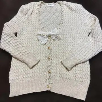INGEBORG 아이보리 니트 가디건