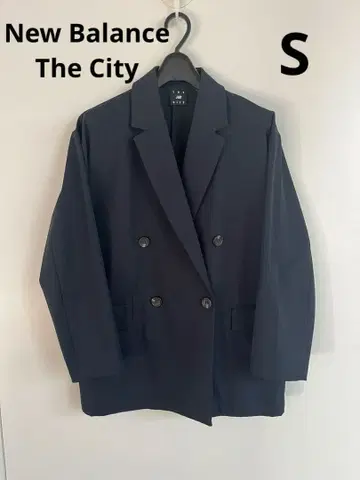 [새상품급] 뉴발란스 더 시티 더블 자켓 블랙 S 사이즈