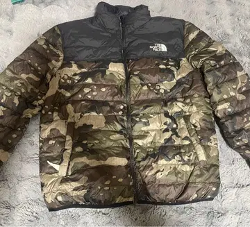 THE NORTH FACE 카모 패턴 다운 자켓 깨끗한 상태입니다!
