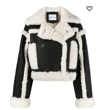 stand studio 인조 가죽 보아 자켓