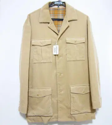 [ 미사용 ] Papas 파파스 남성용 커버올 하프 코트 50 L 사이즈