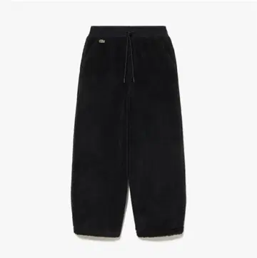 [ 새상품급 ] 라코스테 보아 플리스 세미 와이드 팬츠