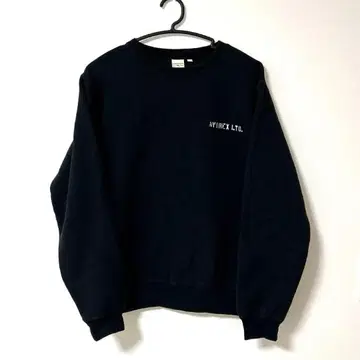 AVIREX 블랙 맨투맨