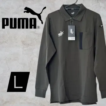 [ 새상품 택 포함 ] PUMA 긴팔 피케 셔츠 L 사이즈