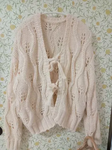 FREAK'S 케이블 짜임 긴팔 가디건