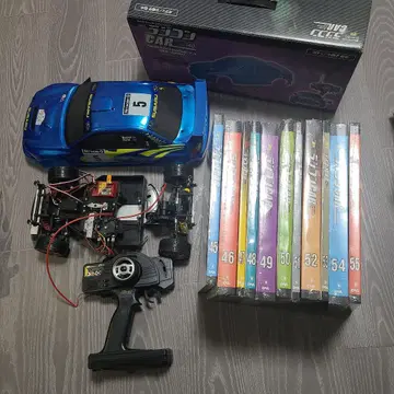 데아고스티니 스바루 임프레자 1/10 스케일 무선 조종