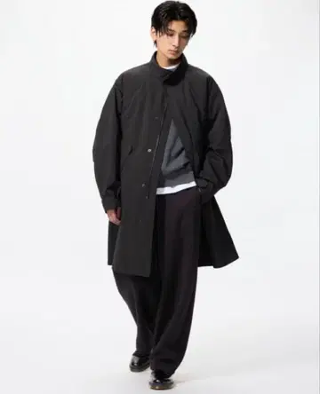 유니클로 uniqlo 윈드프루프 2way 코트 4XL 빅 사이즈