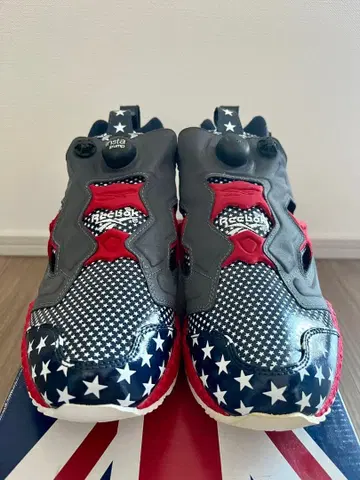 리복 펌프 퓨리 STAR 별 올 패턴 디자인 미사용품 레어 컬러