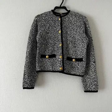 인기 금장 버튼 숏 기장 니트 가디건