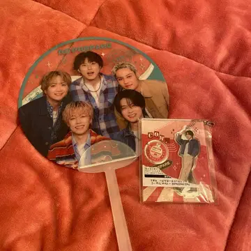 [ 코무돗토 ] 논프리 부채 + 아크릴 키링 스탠드