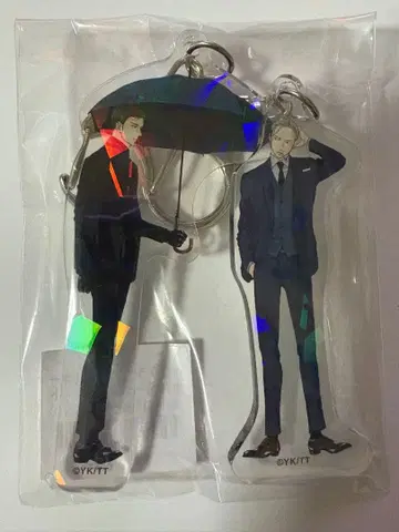 요네다 코우 '새는 날지 않는다' 홀로그램 아크릴 키링 2종 세트