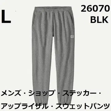 L GLH 샵 스티커 업라이저 스웨트 팬츠 파타고니아