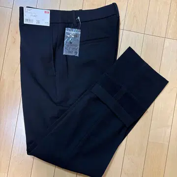 미사용 새상품 유니클로 블랙 웜 스마트 팬츠 L 블랙