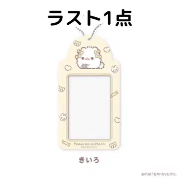 포메라니안 모찌 폴라로이드 홀더 트레이딩 카드 케이스 옐로우