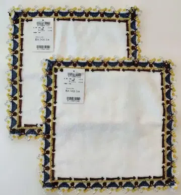 치카자와 레이스 타월 손수건 계란 간장밥 2개 세트